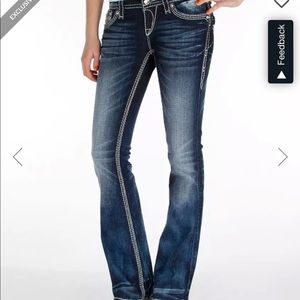 Rock Revival Kai Bootcut jean, 31 waist, 34 inseam